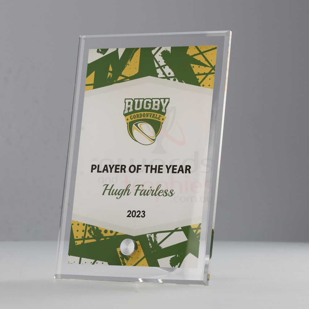 Rugby Team Colours Plaque V1 200mm
